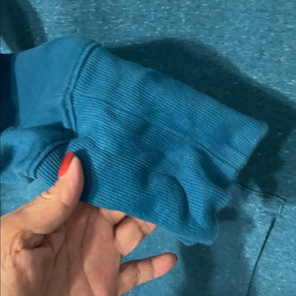Under Armour Men's Teal Hoodie - Picture 6 of 8